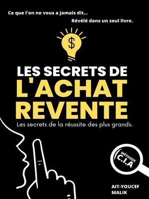 cover image of Les Secrets de l'Achat-Revente